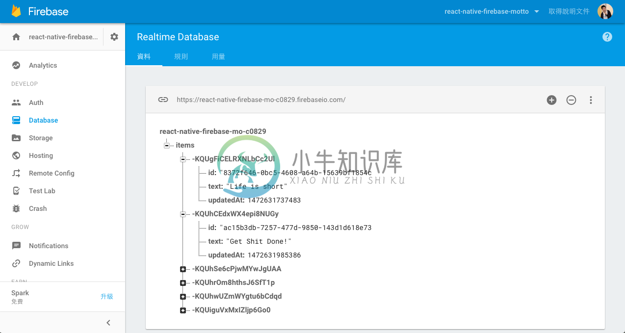 用 React Native + Firebase 开发跨平台行动应用程式