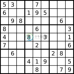 A sudoku puzzle...