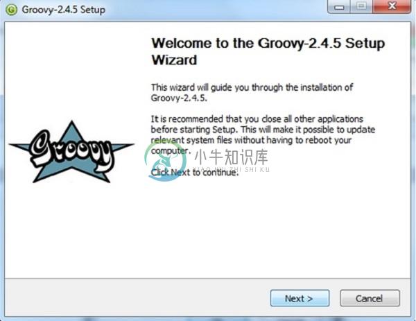 Groovy 2.4.5安装程序