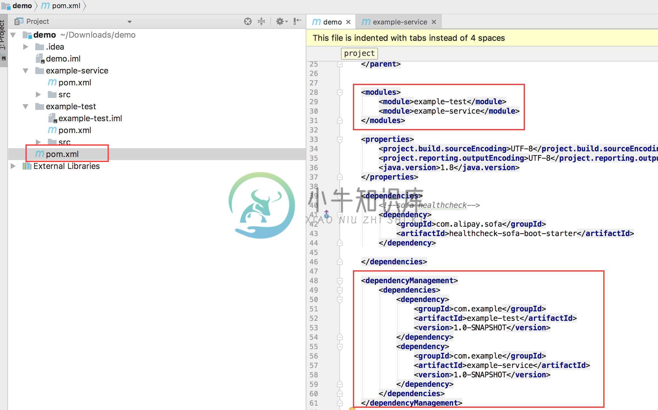 manage sub-modules