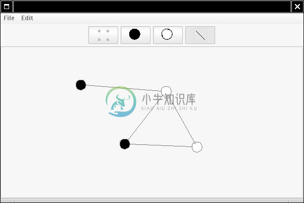 图 22.2：该图形编辑框架的一个简单实例