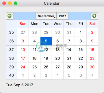 calendar