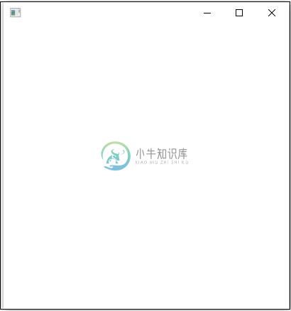 空JavaFX窗口