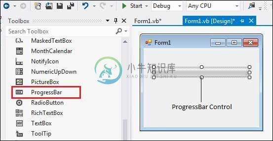 VB.Net ProgressBar控件