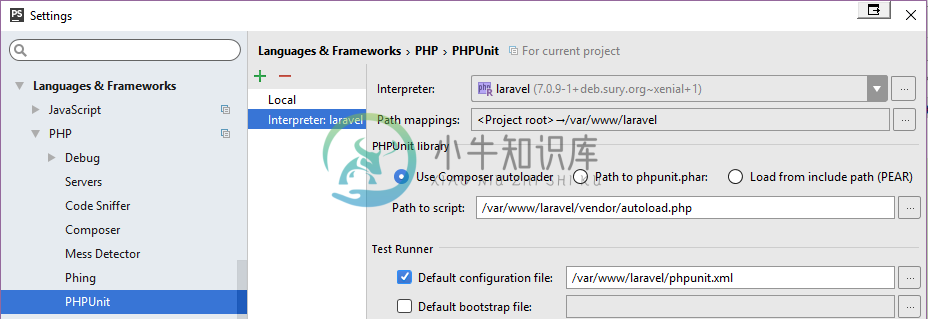 Settings/LangsPHPPHPUnit