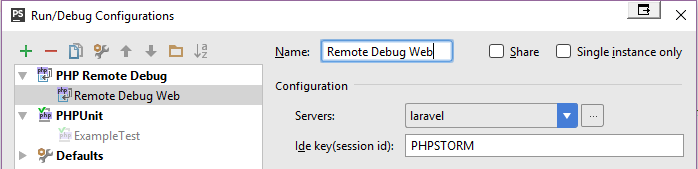 EditRunConfigurationRemoteWebDebug