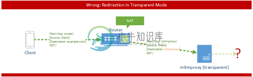 mitmproxy模式透明错误