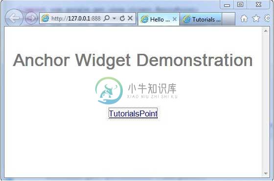 GWT Anchor Widget