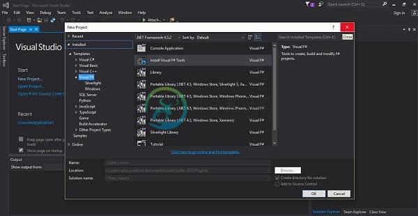 Visual Studio安装程序