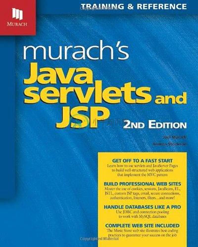 Murach's Java Servlets and JSP