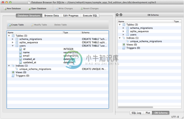 sqlite database browser 3rd edition