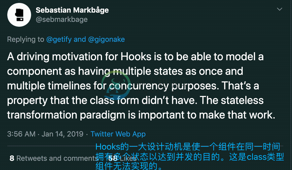 hooks设计理念