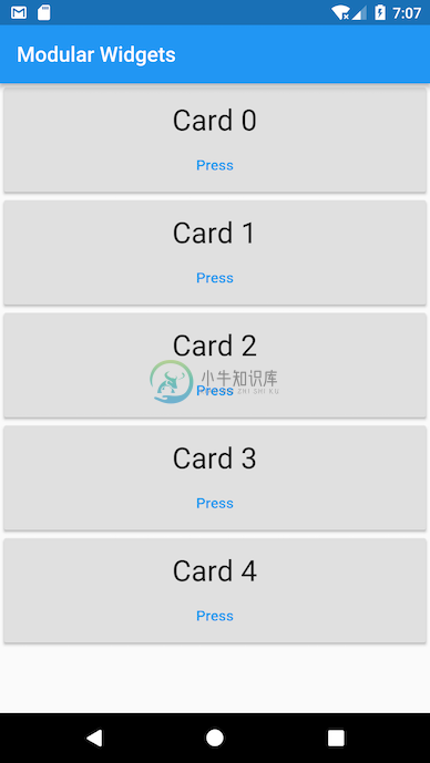 Custom cards on Android