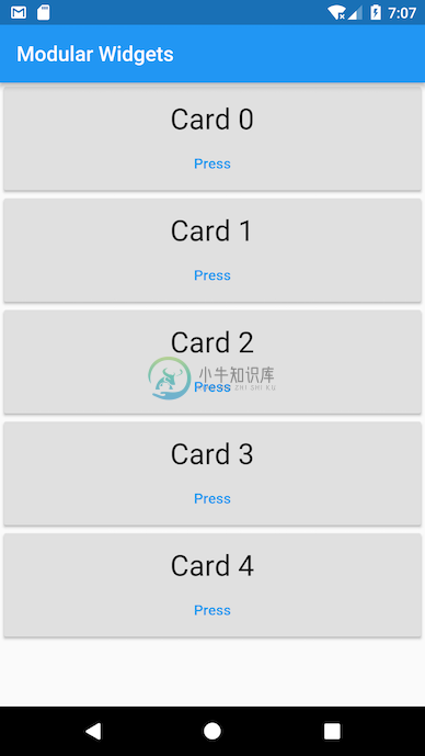 Cards on Android
