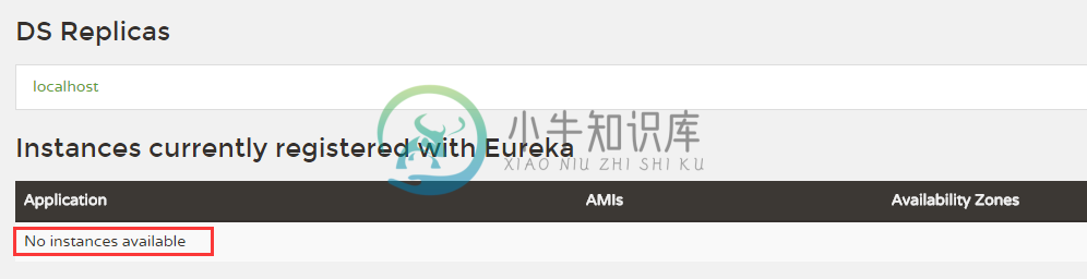 Eureka启动界面