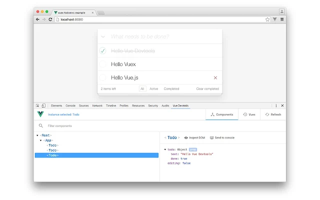 Vue.js devtools