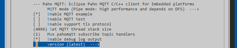 开启 mqtt