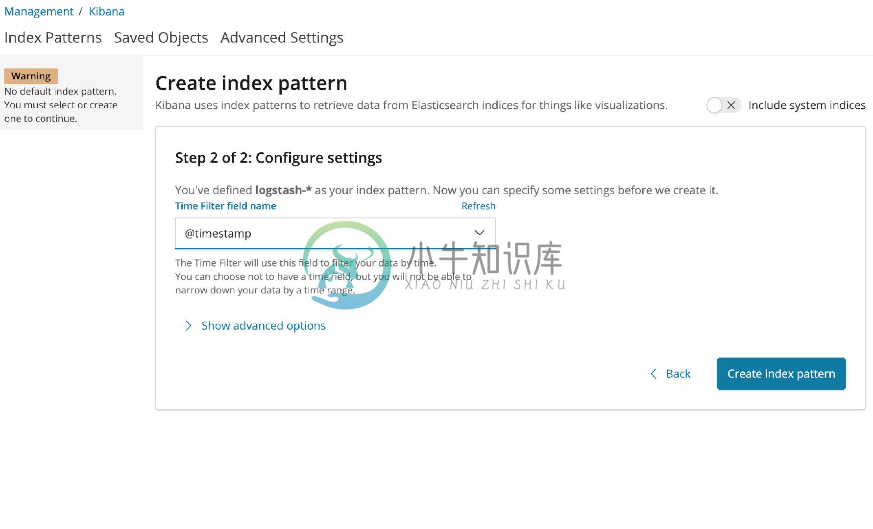 index config