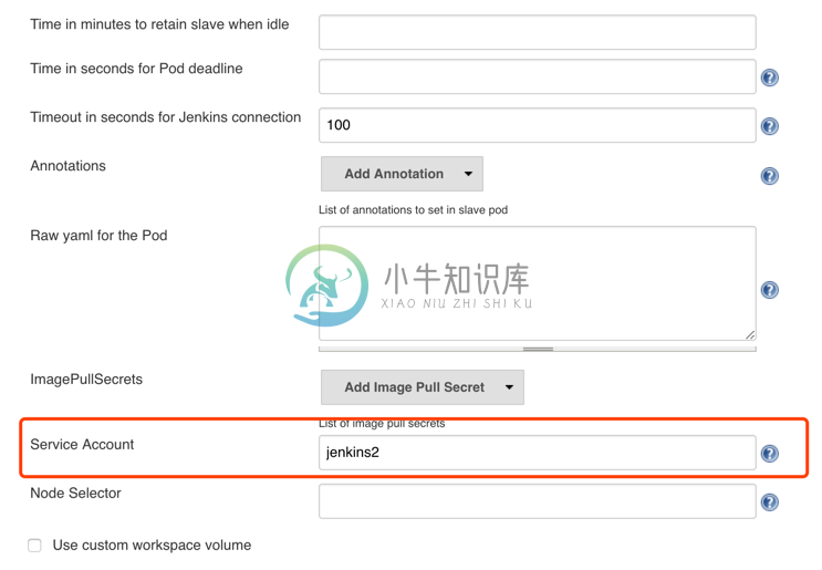 kubernetes plugin config5