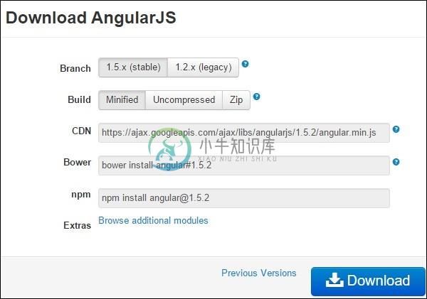 AngularJS下载