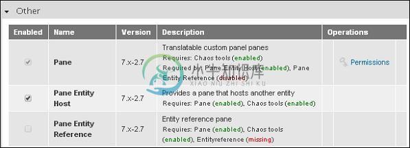 Drupal Pane模块