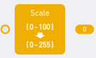 SCALE Node on the canvas