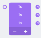 SEQUENCE Node on the canvas