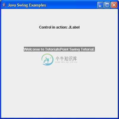 Swing JLabel