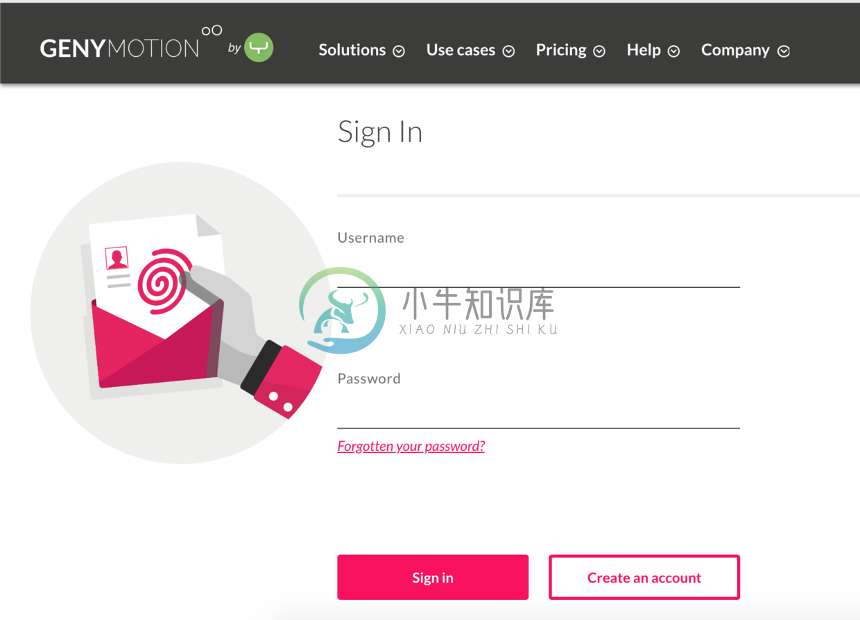 Genymotion账号登录