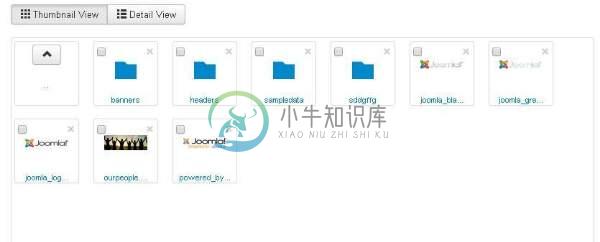 joomla内容菜单