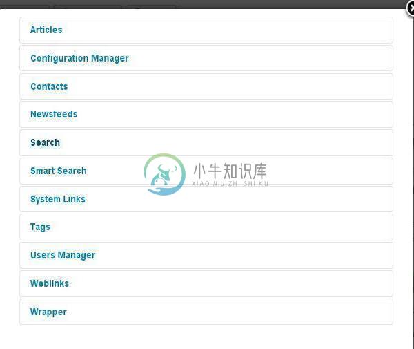 joomla添加菜单项