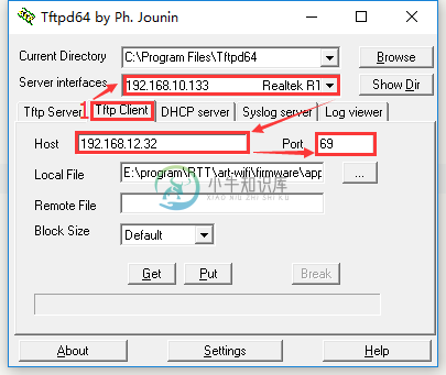 tftpd  config