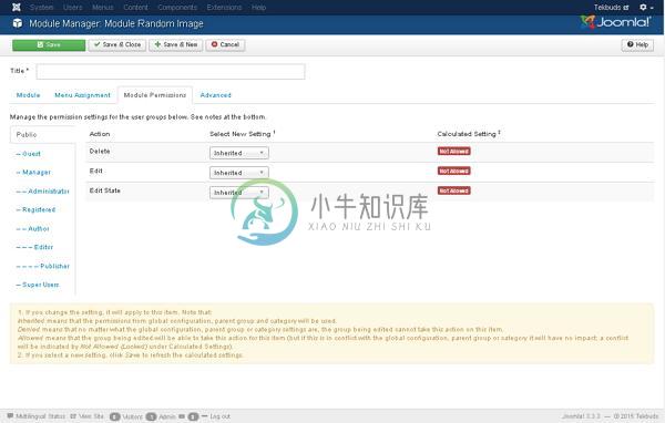 Joomla随机图像模块