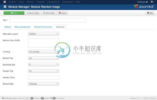 Joomla随机图像模块