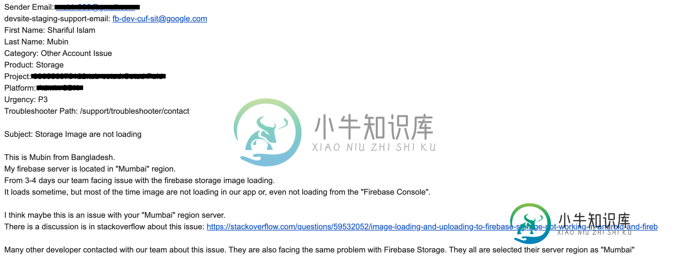 Firebase存储错误正在加载预览firebase团队电子邮件