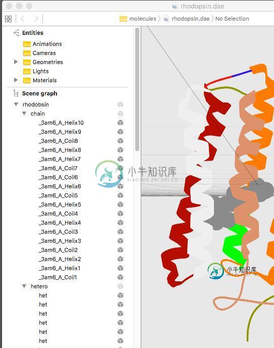 从dae文件获取节点信息的位置。