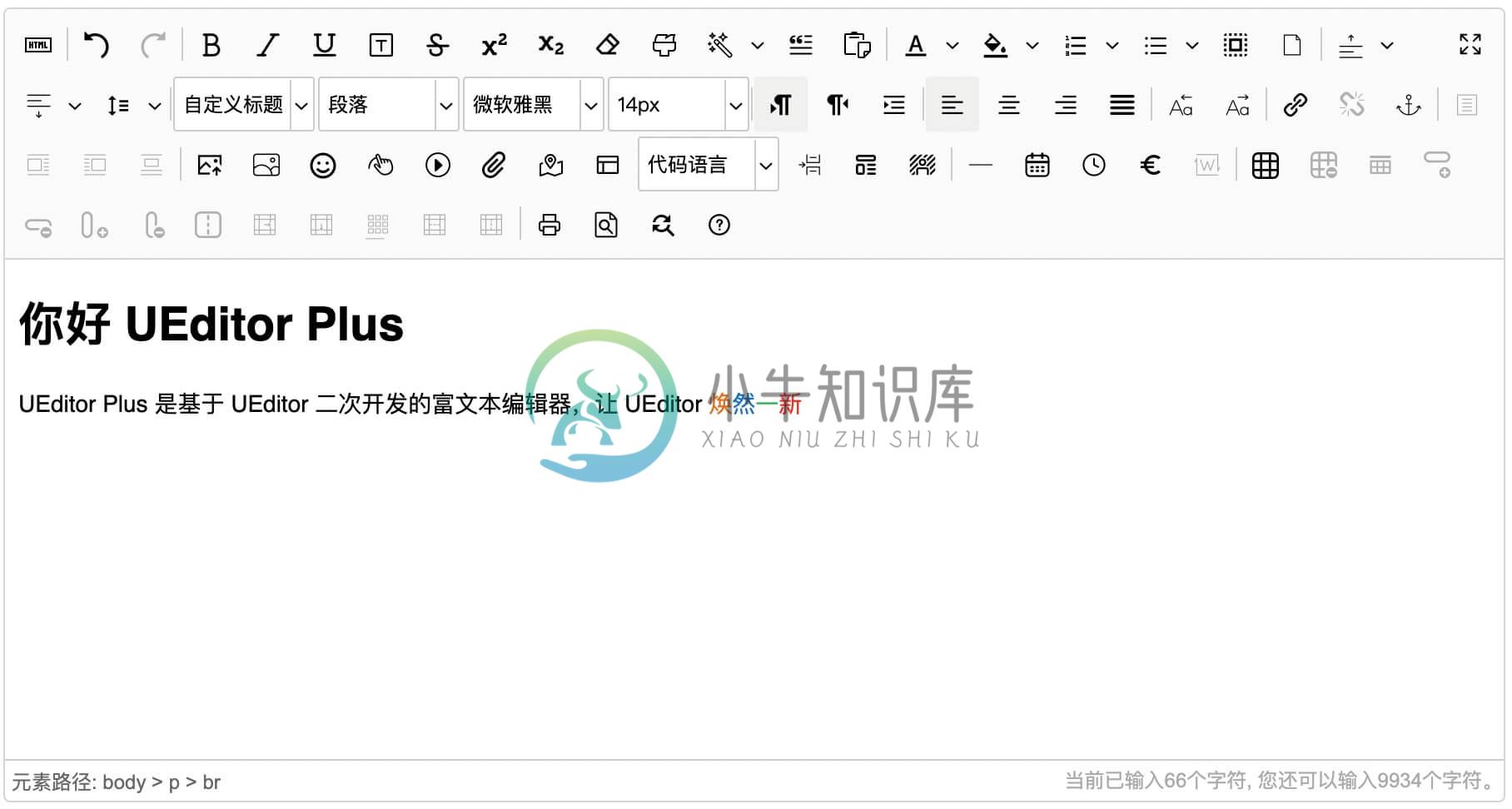 UEditor Plus