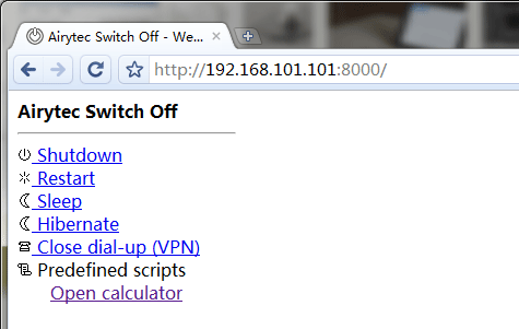 Switch Off：远程关机/自动断开VPN软件