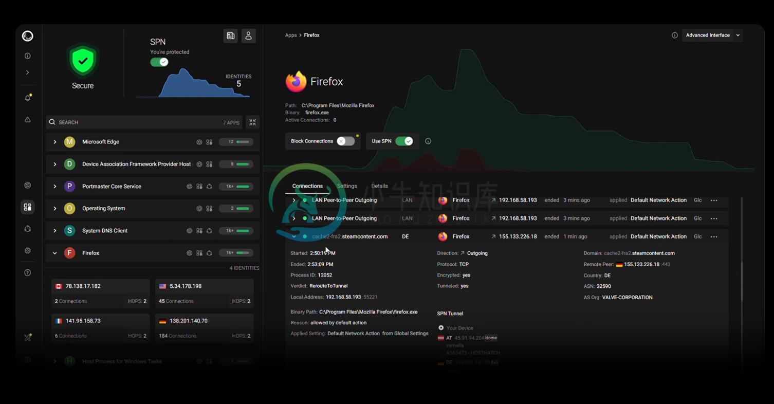 Portmaster 用户界面