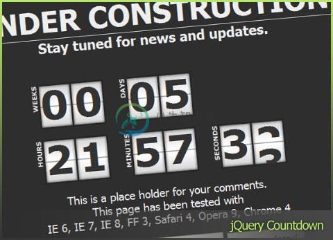 jQuery Countdown