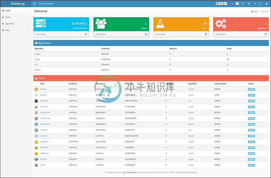 Embedded web frontend