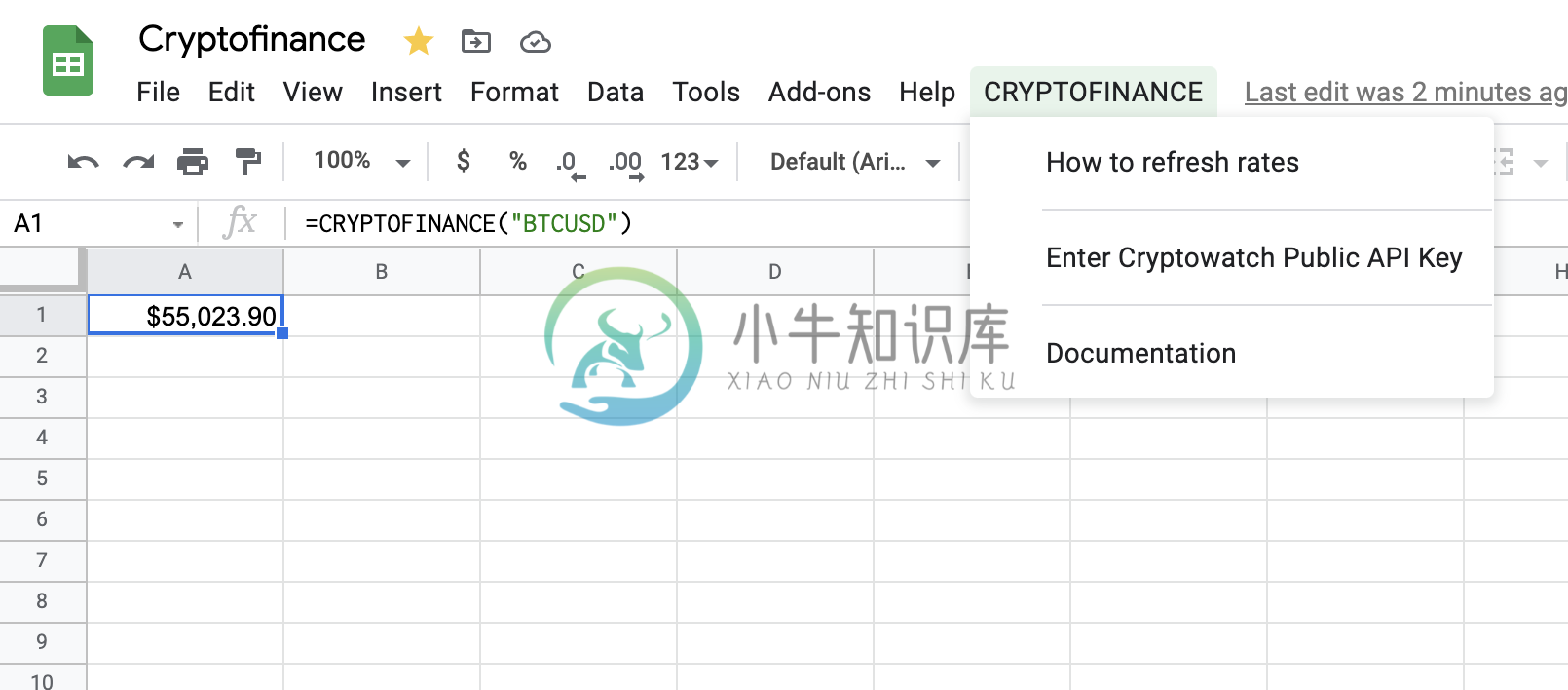 CRYPTOFINANCE Installed