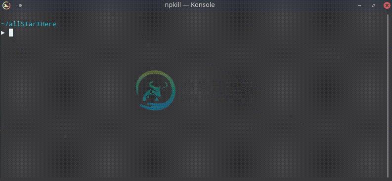 npkill demo gif