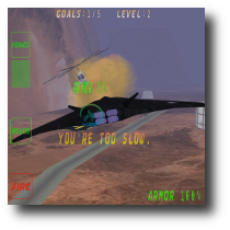 screenshot of F-42 Night Manta video game