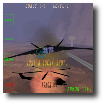 screenshot of F-42 Night Manta flight-simulator game