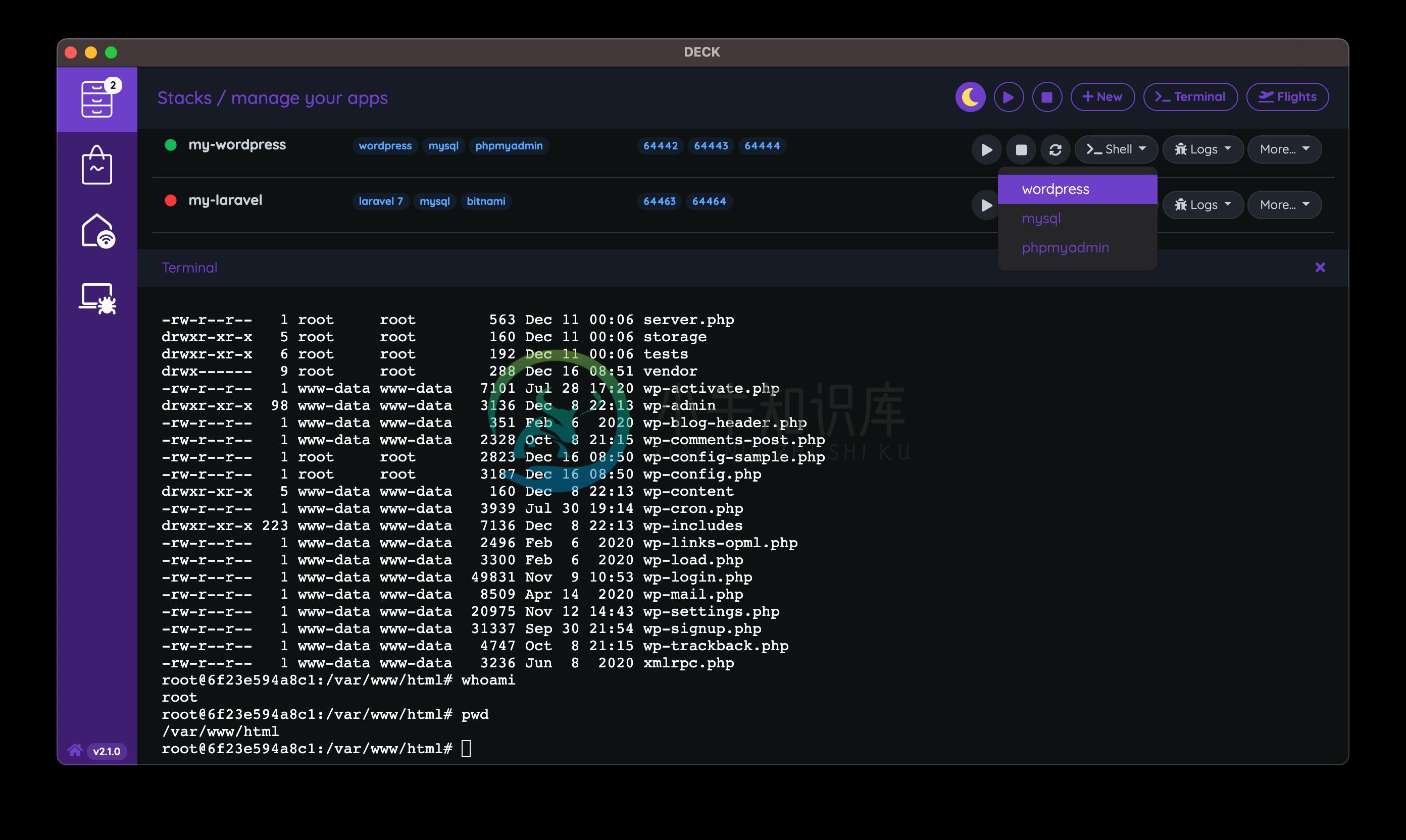 DECK Terminal