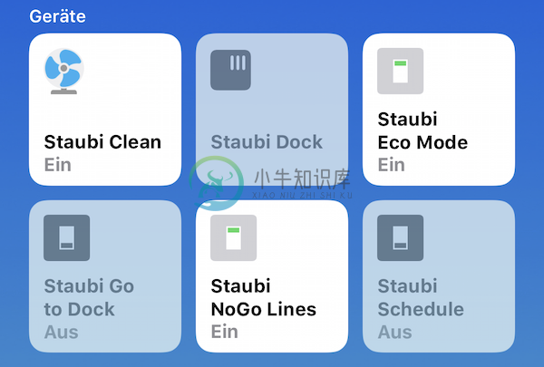 Screenshot Vorwerk Kobold in Apple HomeKit