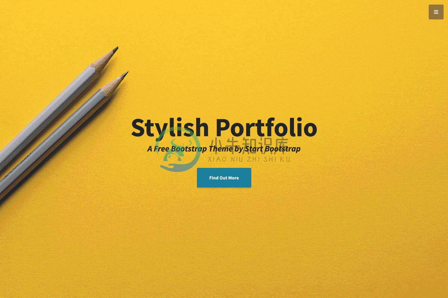 Stylish Portfolio Preview