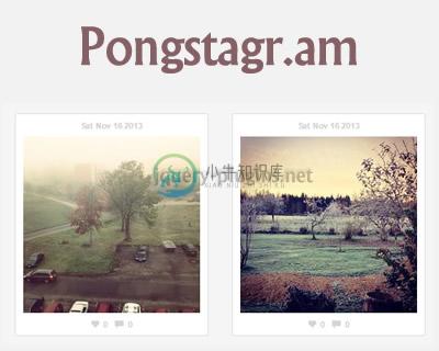 Pongstagr.am – Display Instagram Media on Your Website