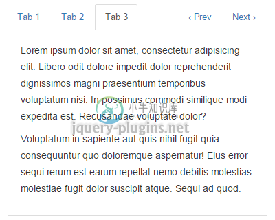 TabbedContent – jQuery Tabs Plugin Compatible with Bootstrap